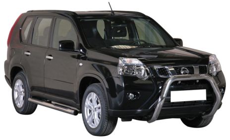 SUPER BAR INOX Ø 76 NISSAN XTRAIL 2011+ CE