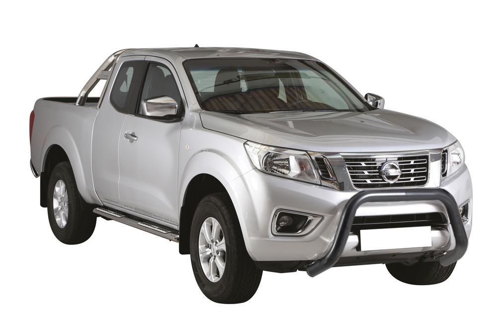 SUPER BAR INOX THERMOLAQUE NOIR Ø 76 NISSAN NAVARA NP300 2016+ CE