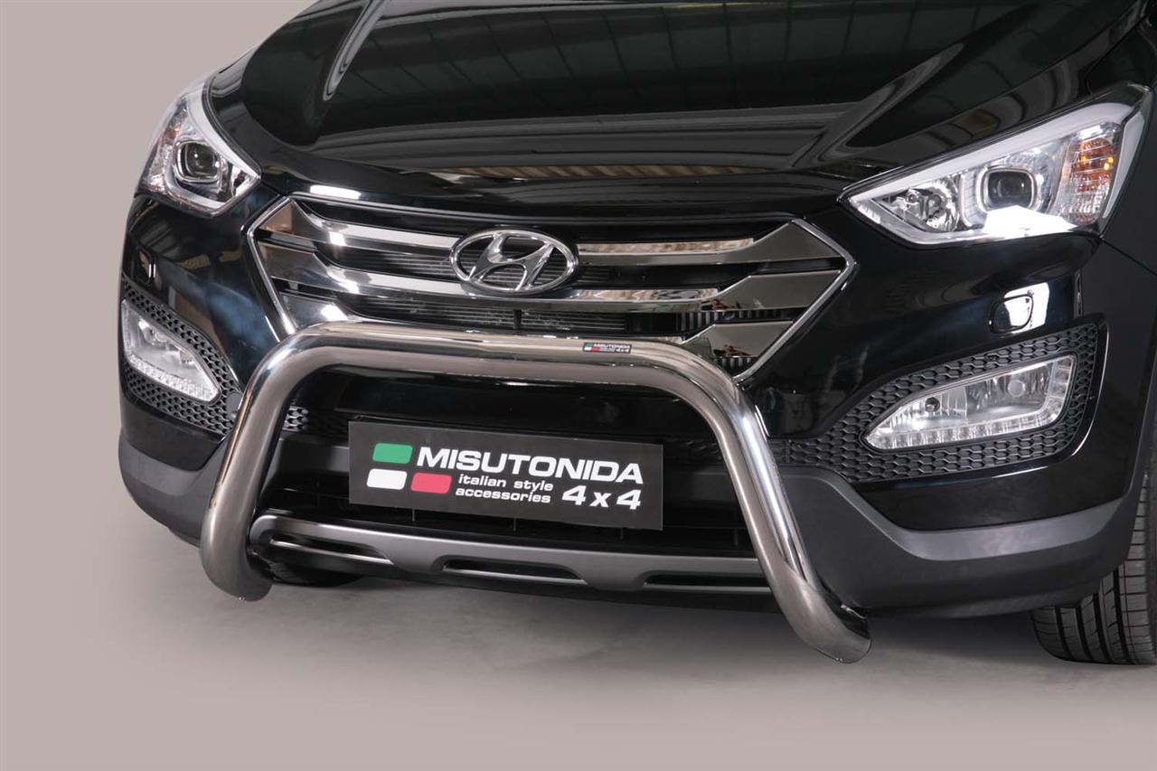SUPER BAR INOX Ø 76 HYUNDAI SANTA FE 2012+ CE