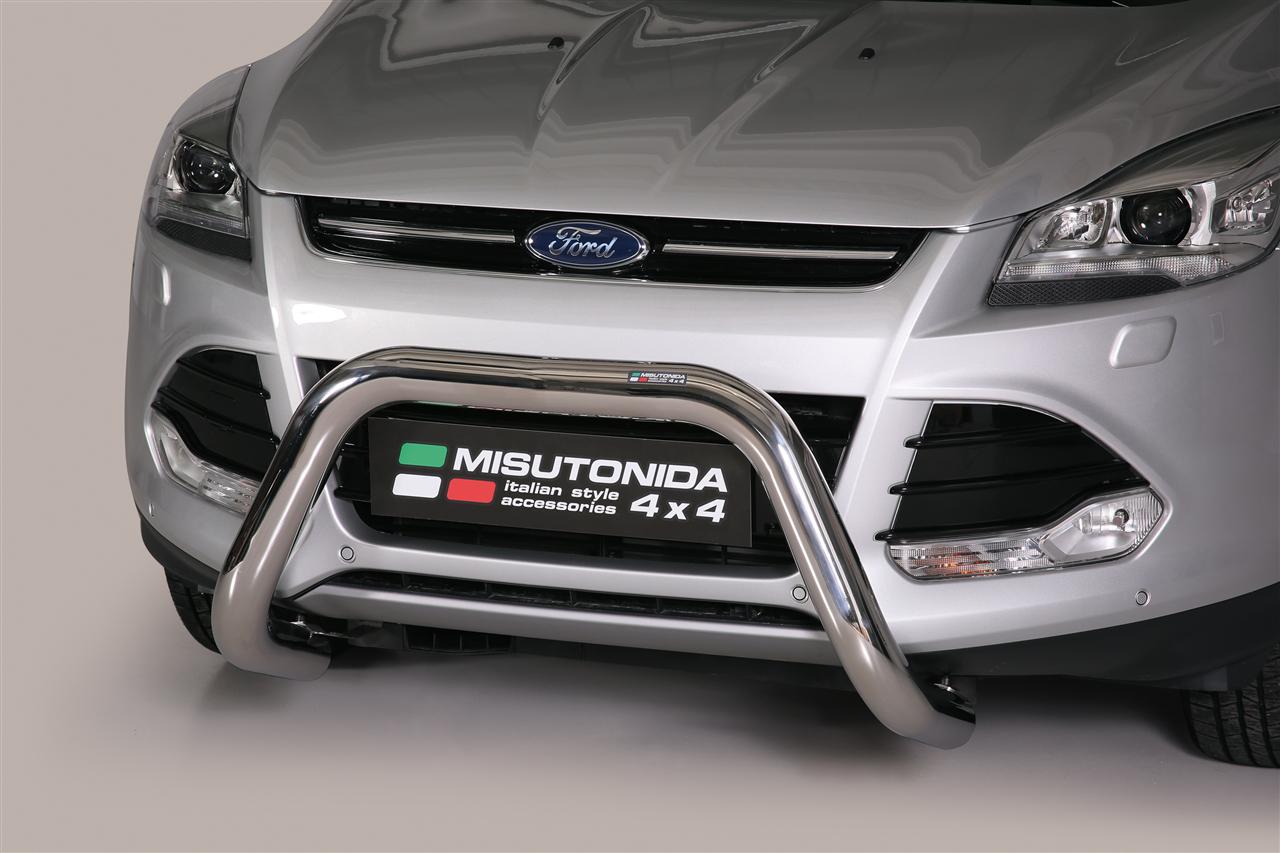 SUPER BAR INOX Ø 76 FORD KUGA 2013+ COMPATIBLE CAPTEURS DE POSITIONNEMENT