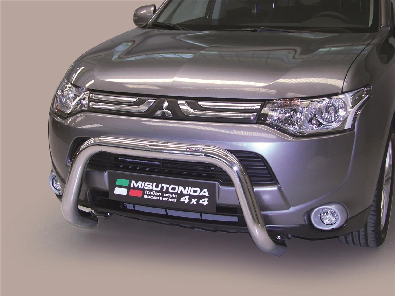 SUPER BAR INOX Ø 76 MITSUBISHI OUTLANDER 2013/2015 CE