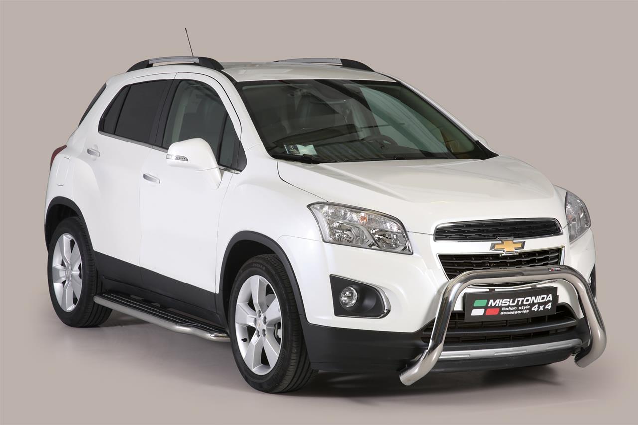 SUPER BAR INOX Ø 76 CHEVROLET TRAX 2013+ CE