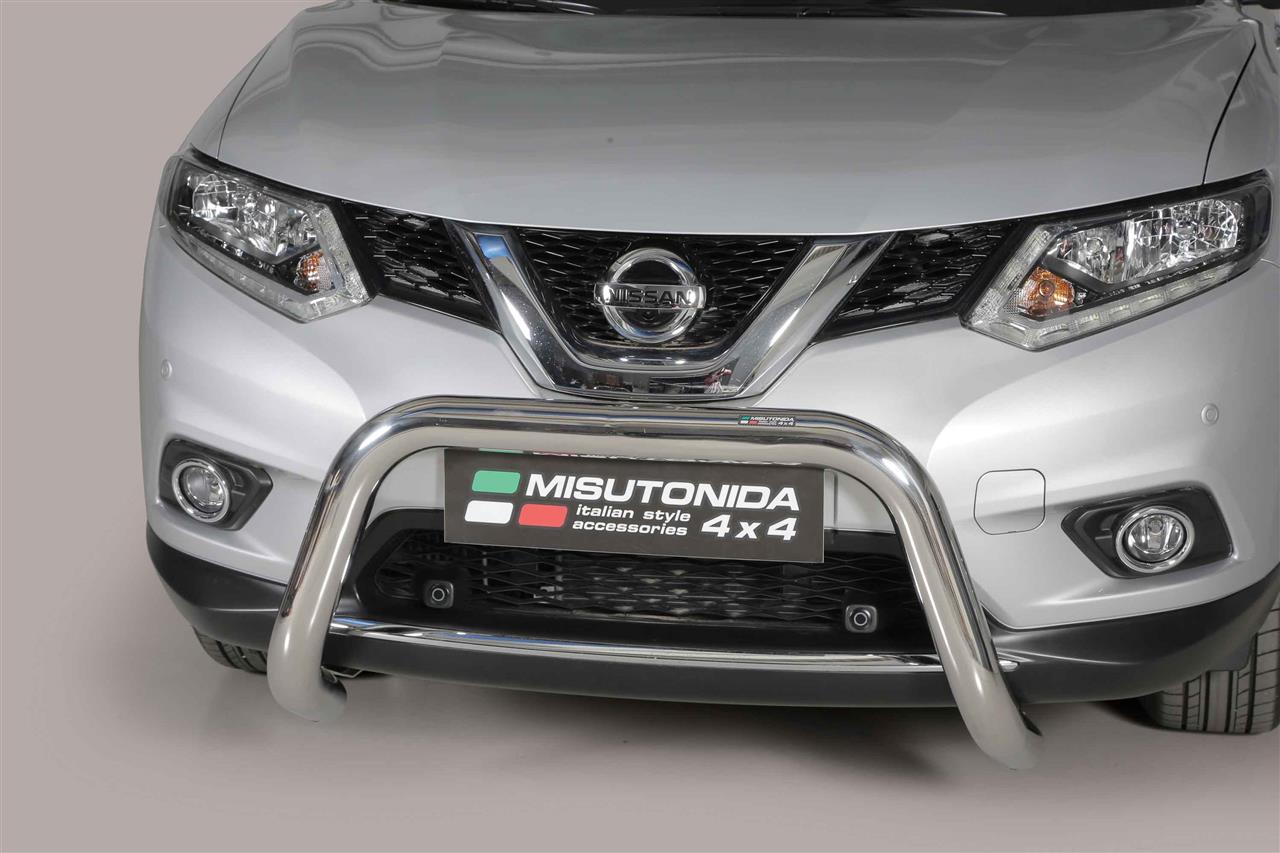 SUPER BAR INOX Ø 76 NISSAN XTRAIL 2015+ CE