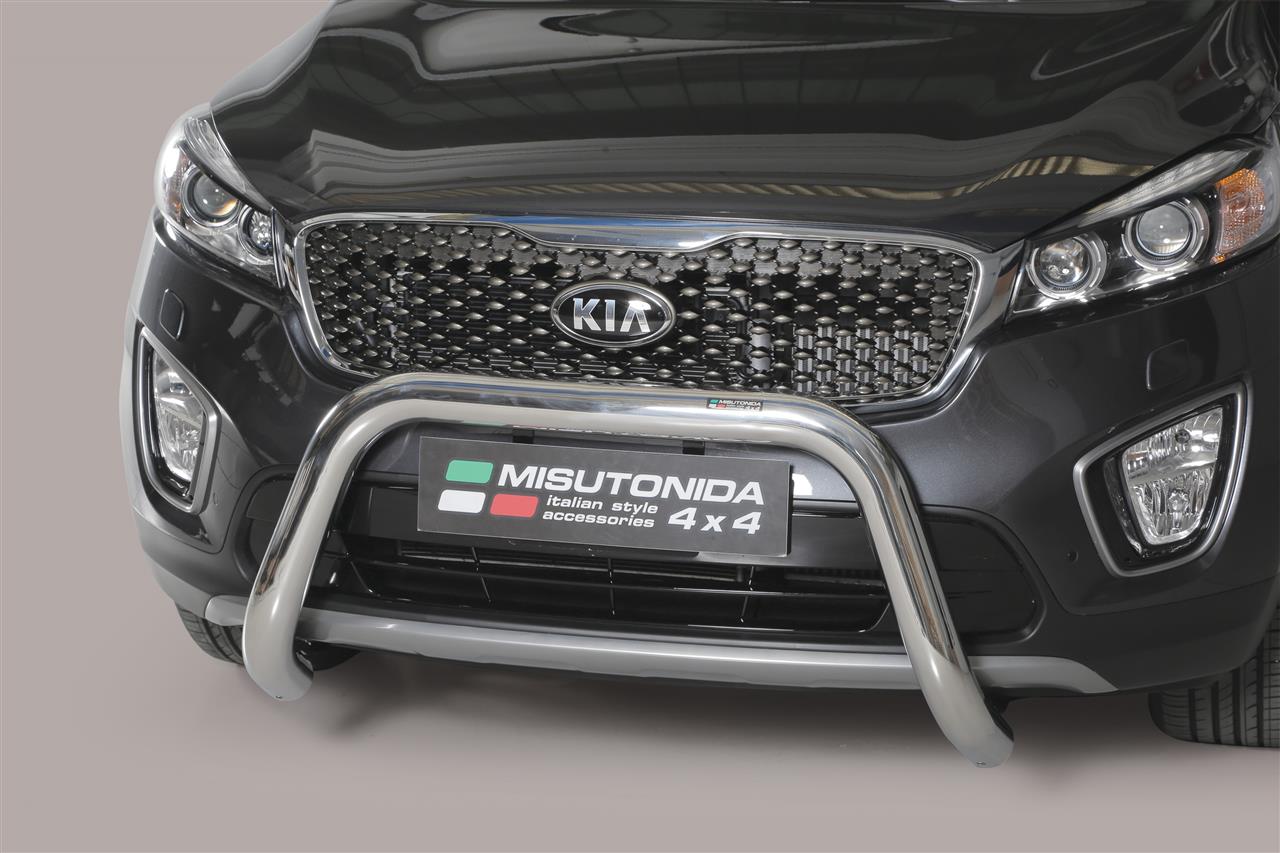 SUPER BAR INOX Ø 76 KIA SORENTO 2015/2018 CE