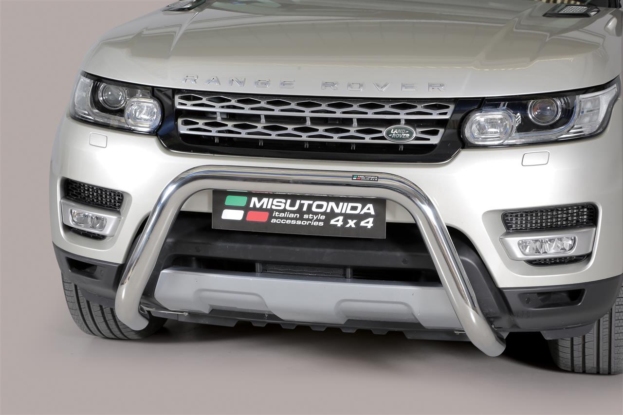 SUPER BAR INOX Ø 76 LANDROVER RANGE ROVER SPORT 2014+ CE