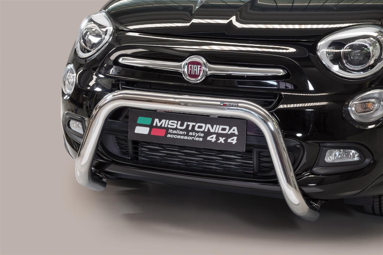 SUPER BAR INOX Ø 76 FIAT 500 X 2015+ CE