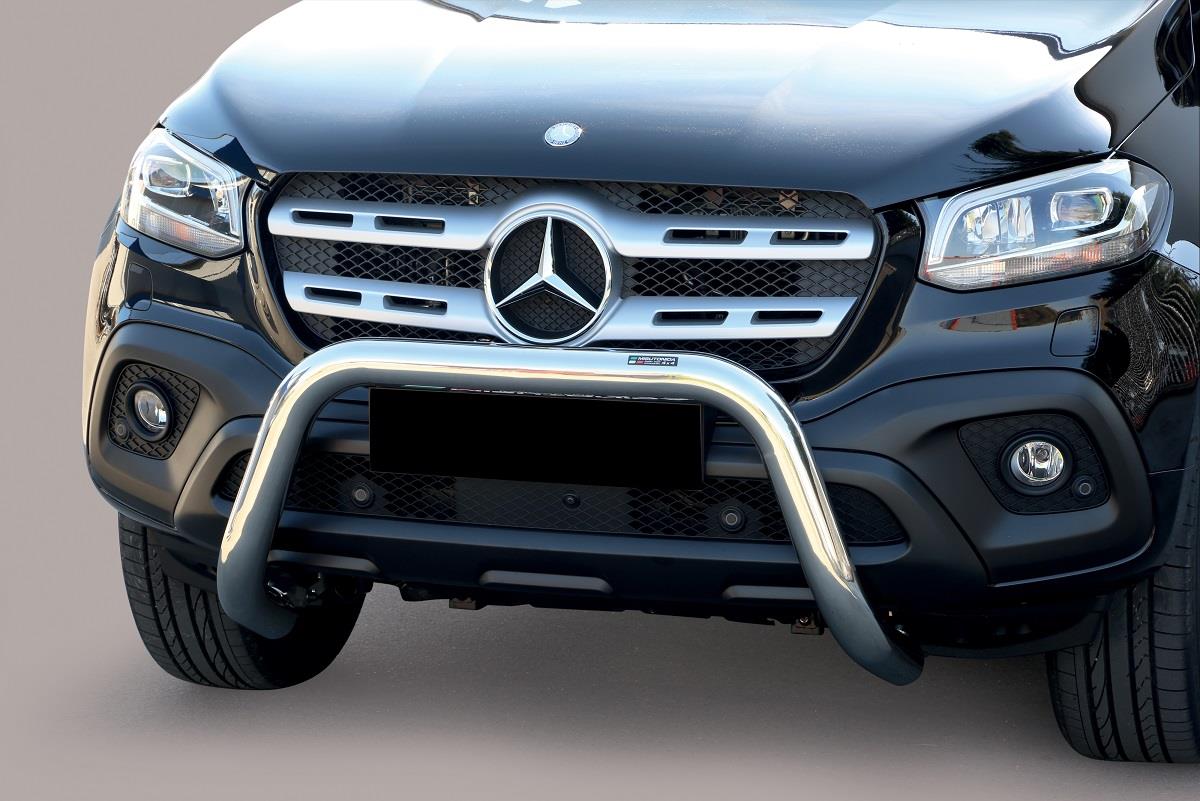 SUPER BAR INOX Ø 76 MERCEDES CLASSE X 2017+ CE