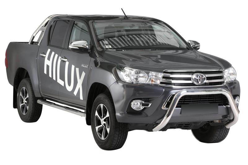 SUPER BAR INOX Ø 76 TOYOTA HILUX 2016/2020 CE