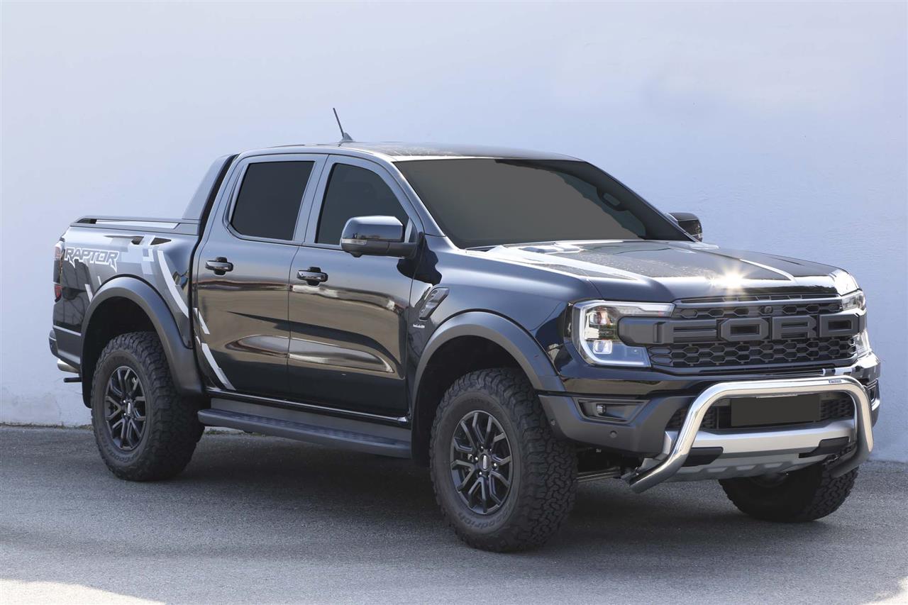 SUPER BAR INOX Ø 76 FORD RANGER RAPTOR 2023+ CE 