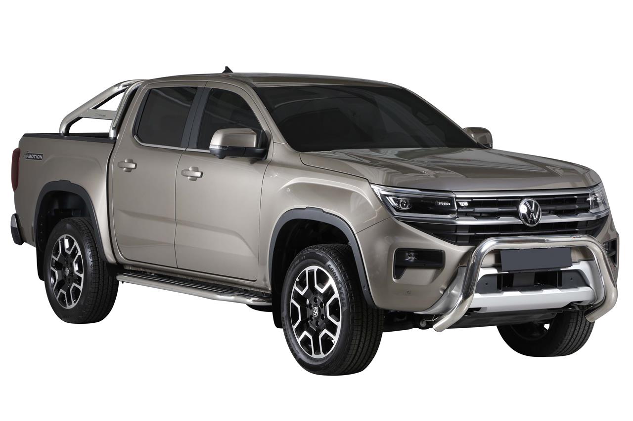 SUPER BAR INOX Ø 76 VOLKSWAGEN AMAROK 2023+ DOUBLE CABINE