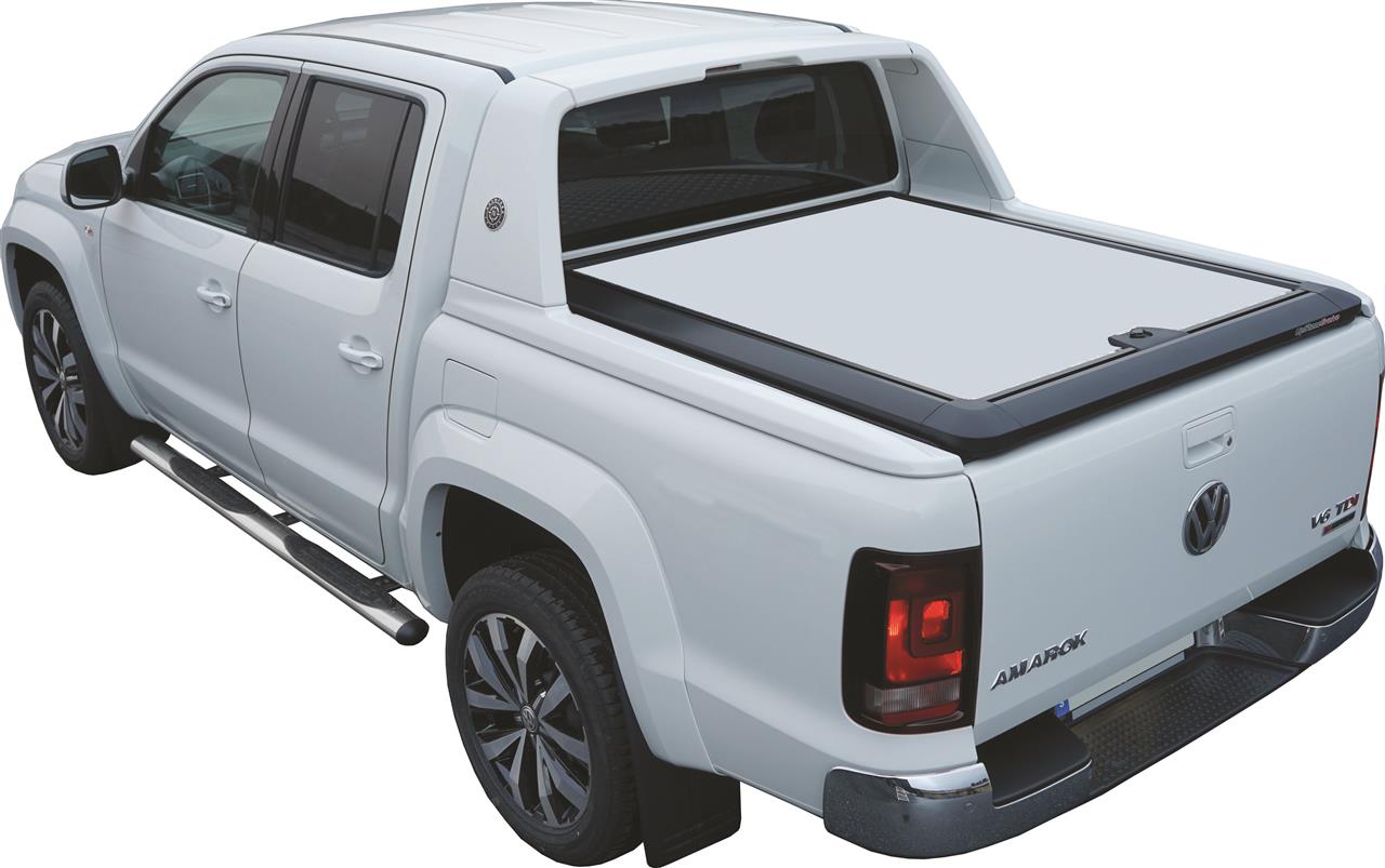 Tonneau Coveralu V2 Volkswagen Amarok V6 Double Cabine - Blanc B4B4
