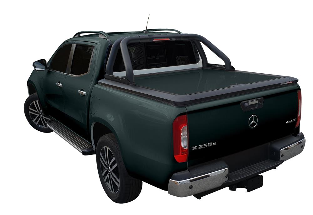 Tonneau Cover Alu V2  Mercedes Classe-X  2016/2020 Peint Vert Granit 6580