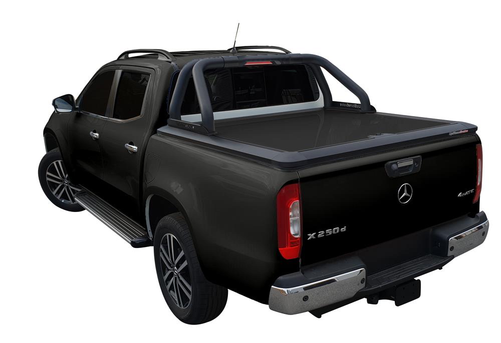 Tonneau Cover Alu V2  Mercedes Classe-X  2016/2020  Peint Noir Kabara 9291