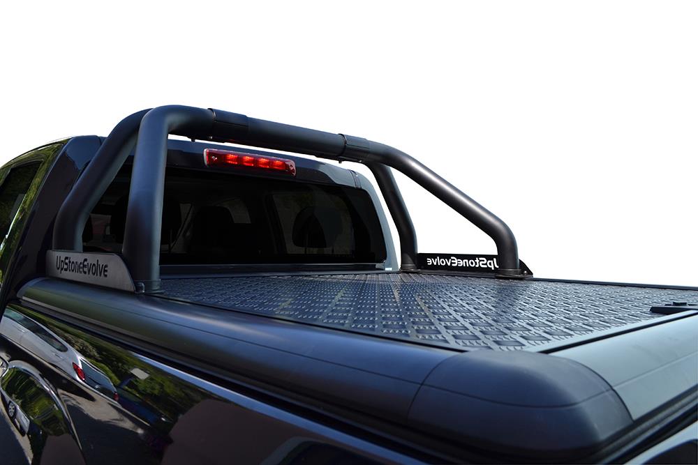 TONNEAU COVER ALU V2 ISUZU D-MAX 2012/2020 CREW CAB THERMOLAQUE NOIR 