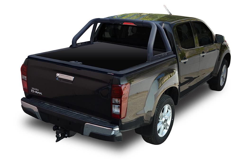 Tonneau Cover Alu V2 Isuzu D-Max 2012/2020 Space Cab Peint Cosmic Black 523