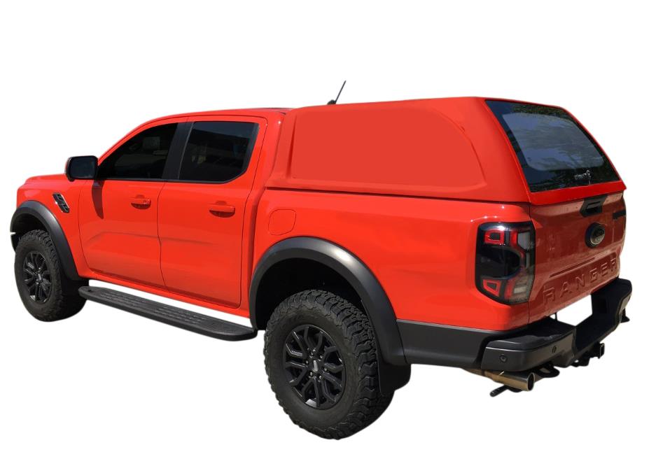 HARD TOP FB FORD RANGER (+RAPTOR) 2023+ DOUBLE CABINE SANS VITRES GRIS ZJNC