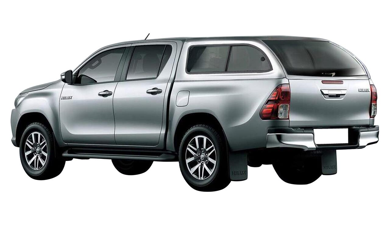 HARD TOP FB TOYOTA HILUX 2016+ EXTRA CAB AVEC VITRES LATERALES COULISSANTES - BRONZE 4V8