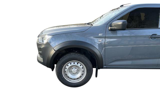 ELARGISSEURS D'AILES ABS NOIR ISUZU DMAX 2024+ CREW ET SPACE CAB