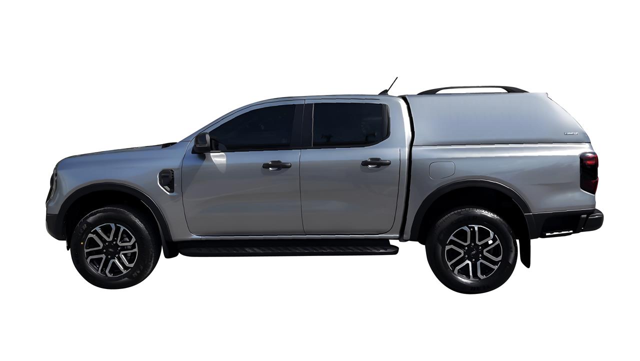 Hard Top Sline V2 Ford Ranger 2023+ Super Cab Sans Vitres Blanc Pmyfu