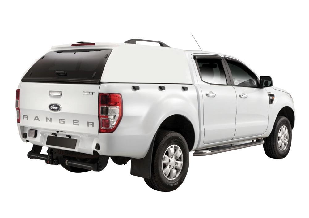 HARD TOP SLINE FORD RANGER 2012/2022 - DOUBLE CAB - SANS VITRES LATERALES - GRIS 8CNE