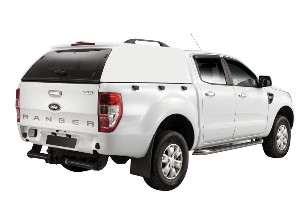 HARD TOP SLINE FORD RANGER 2012/2022 - SUPER CAB - SANS VITRES LATERALES - NON PEINT