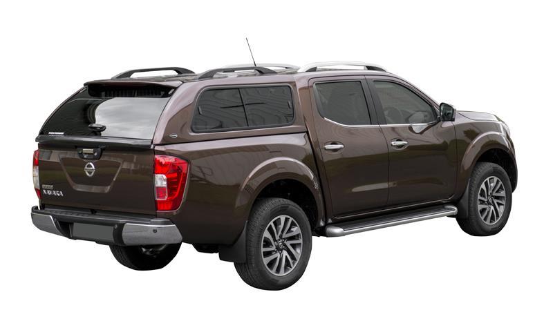 HARD TOP SLINE GLS NISSAN NP300 2016+ KING CAB - SANS VITRES LATERALES - ROUGE Z10