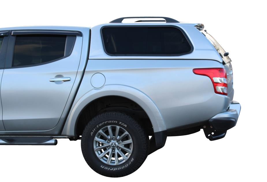 HARD TOP SLINE MITSUBISHI L200 / FIAT FULLBACK 2016+ DOUBLE CAB - VITRES COULISSANTES - BLANC W54