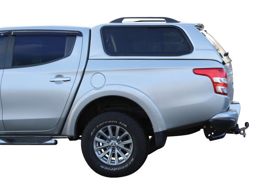 HARD TOP SLINE MITSUBISHI L200 / FIAT FULLBACK 2016+ DOUBLE CAB - VITRES COULISSANTES - ORANGE M08