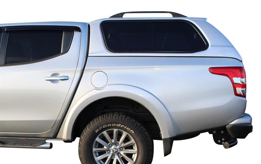 HARD TOP SLINE MITSUBISHI L200 / FIAT FULLBACK 2016+ CLUB CAB - VITRES COULISSANTES - GRIS U28 