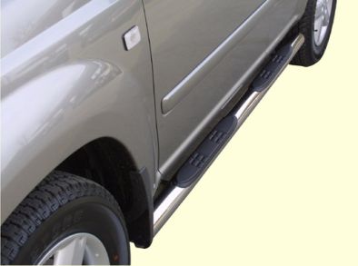 Tubes Marche Pieds Inox Ø76 Nissan X Trail 2001/2007