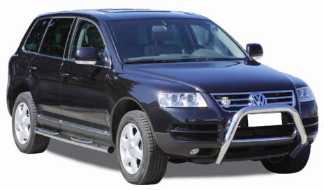 Tubes Marche Pieds Inox Ø76 Volkswagen Touareg