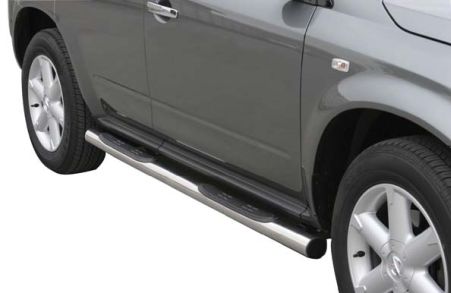 Tubes Marche Pieds Inox Ø76 Nissan Murano 2005-2008