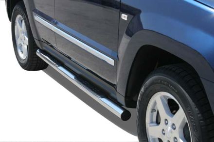 TUBES MARCHE PIEDS INOX Ø 76 JEEP GRAND CHEROKEE 2005+