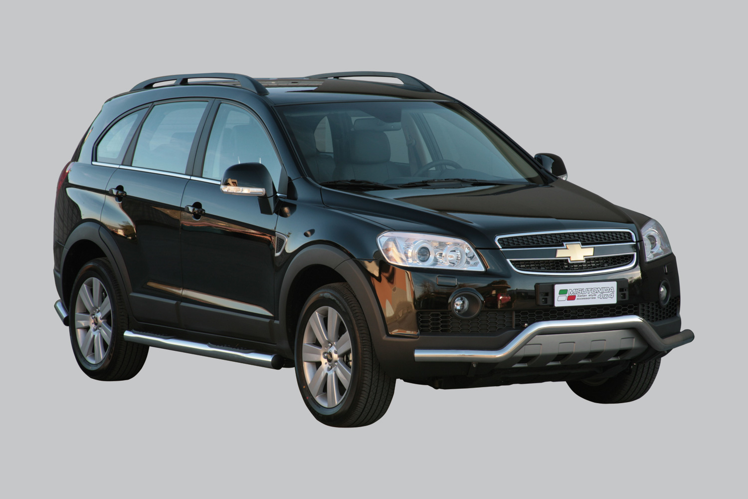 Tubes Marche Pieds Inox Ø76 Chevrolet Captiva 2006/2010