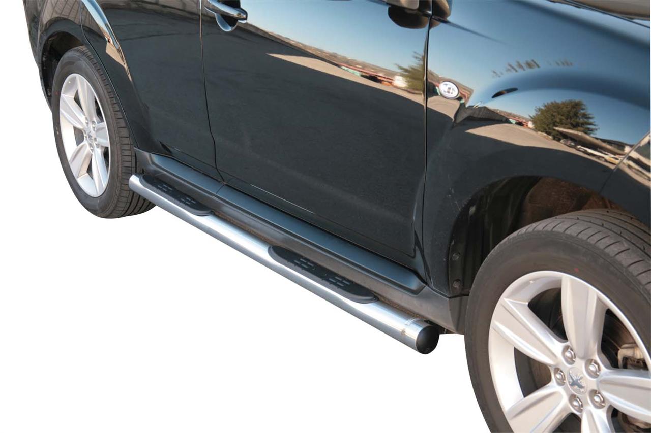 Tubes Marche Pieds Inox Ø76 Peugeot 4007 2008+