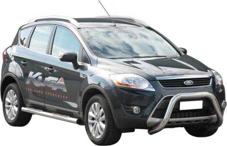 Tubes Marche Pieds Inox Ø76 Ford Kuga 2008/2012