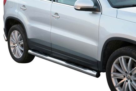 Tubes Marche Pieds Inox Ø76 Volkswagen Tiguan