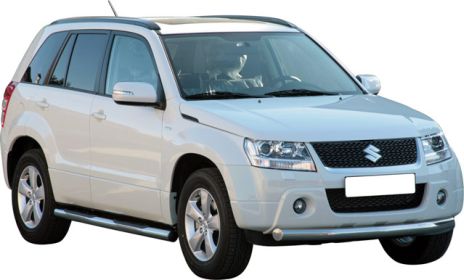 TUBES MARCHE PIEDS INOX Ø76 SUZUKI GD VITARA 5P 2009+