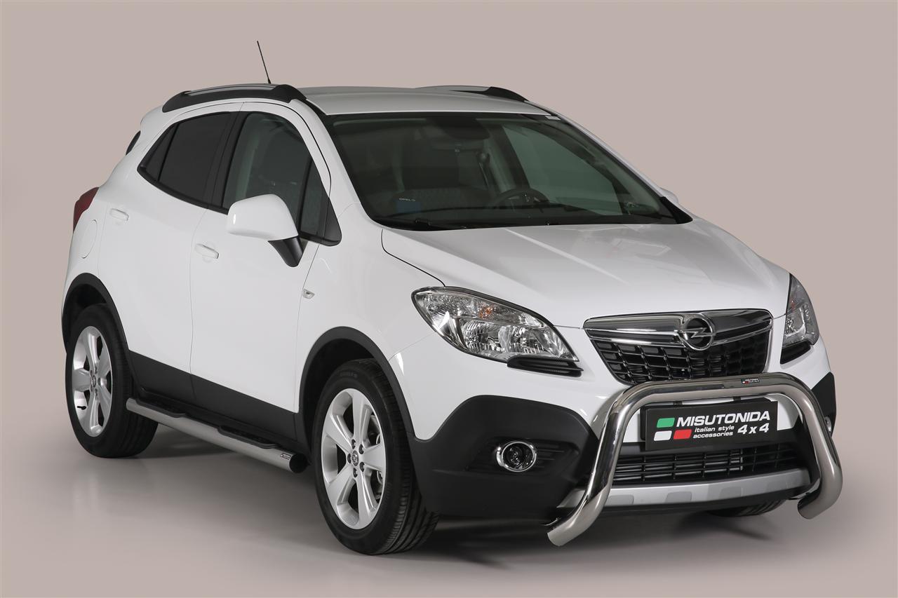 TUBES MARCHE PIEDS INOX Ø 76 OPEL MOKKA 2012+