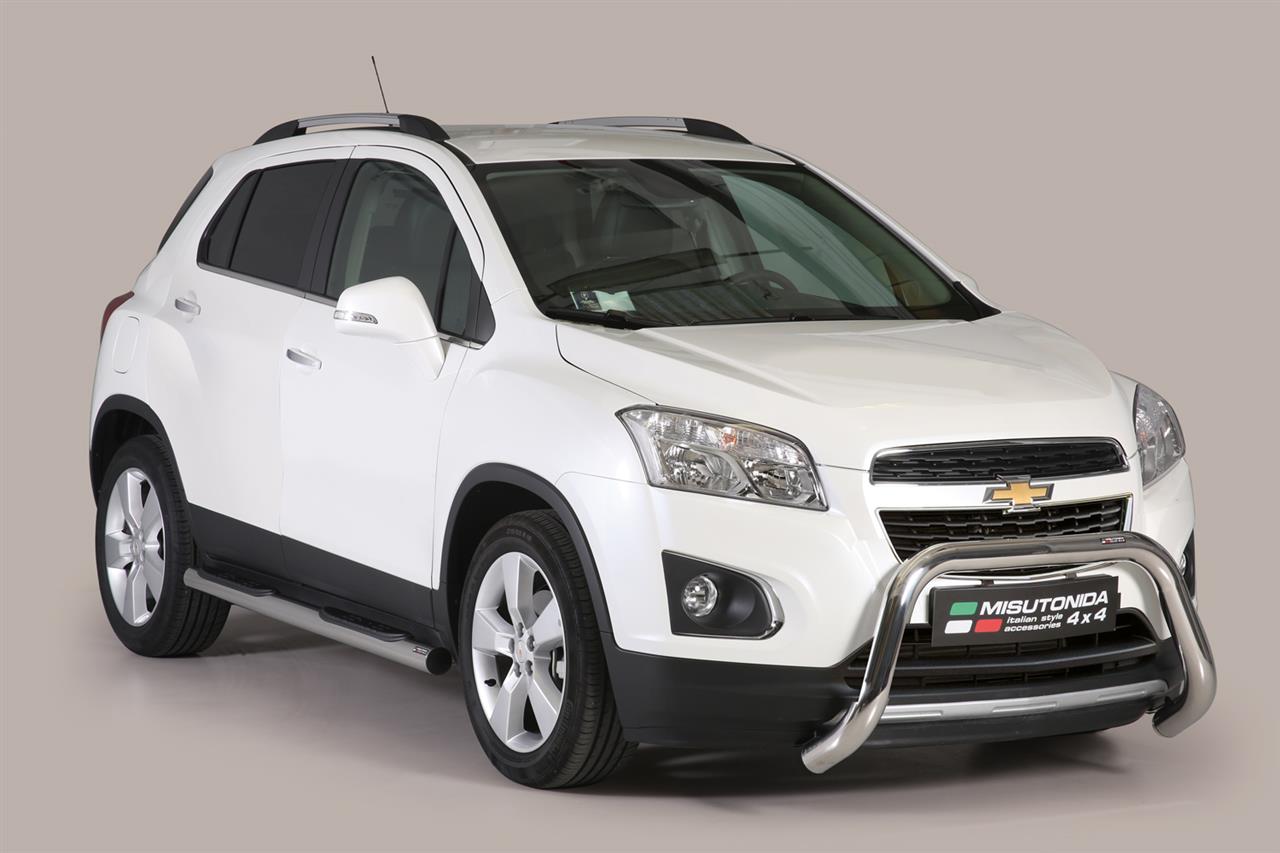 Tubes Marche Pieds Inox Ø76 Chevrolet Trax 2013+