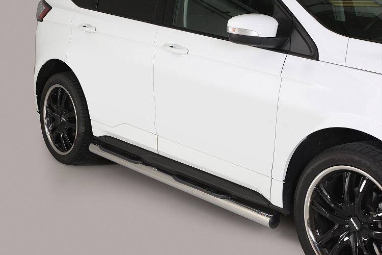 TUBES MARCHE PIEDS INOX Ø 76 FORD EDGE 2016+