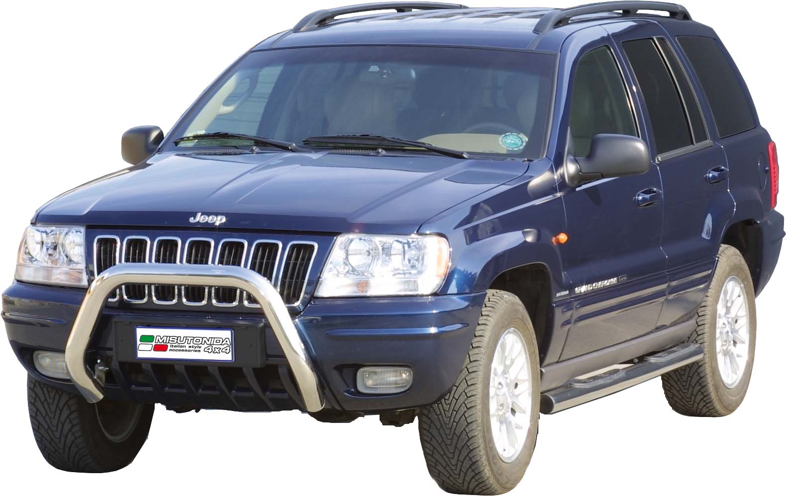 Tubes Marche Pieds Inox Ø76 Jeep Grand Cherokee 1999/2005