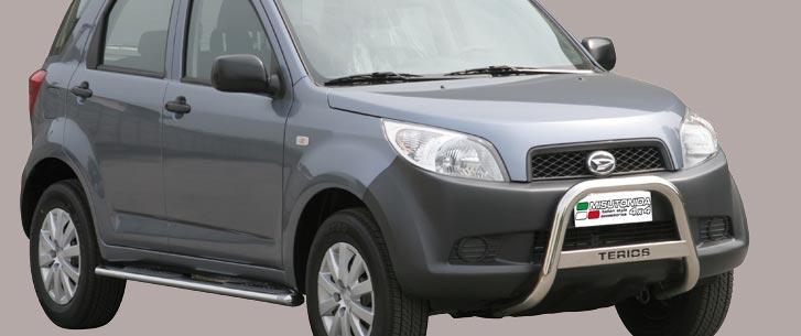 Tubes Marche Pieds Ovale Inox Ø76 Daihatsu Terios 2006/2008