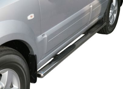 Tubes Marche Pieds Ovale Inox Ø76 Kia Sorento 2006/2008