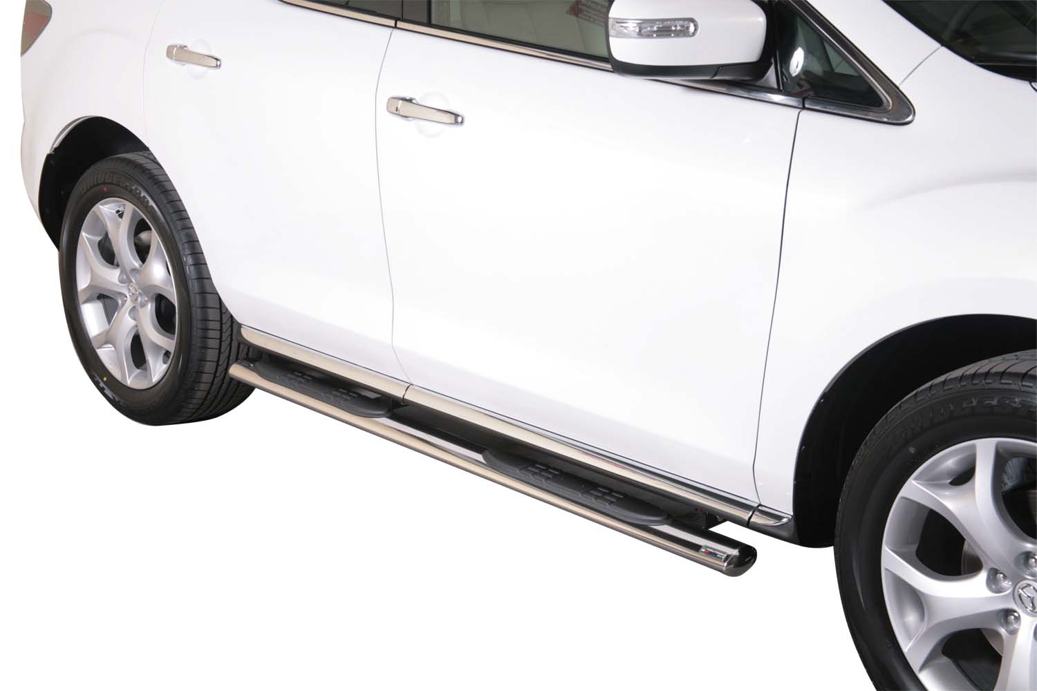 Tubes Marche Pieds Ovale Inox Ø76 Mazda Cx7 2010+