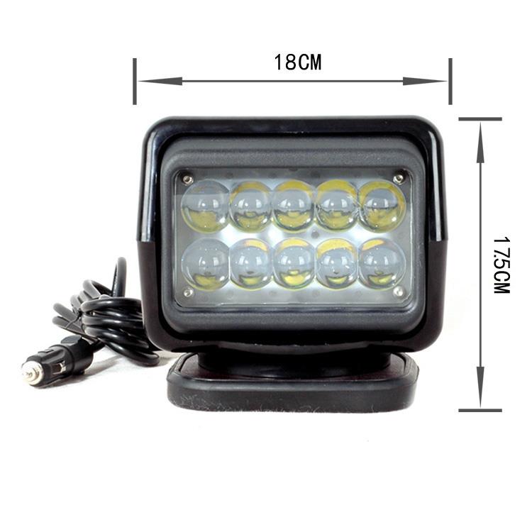 PHARE LED ALU 30W ip65 6000k Directionnel electrique tel ss fils