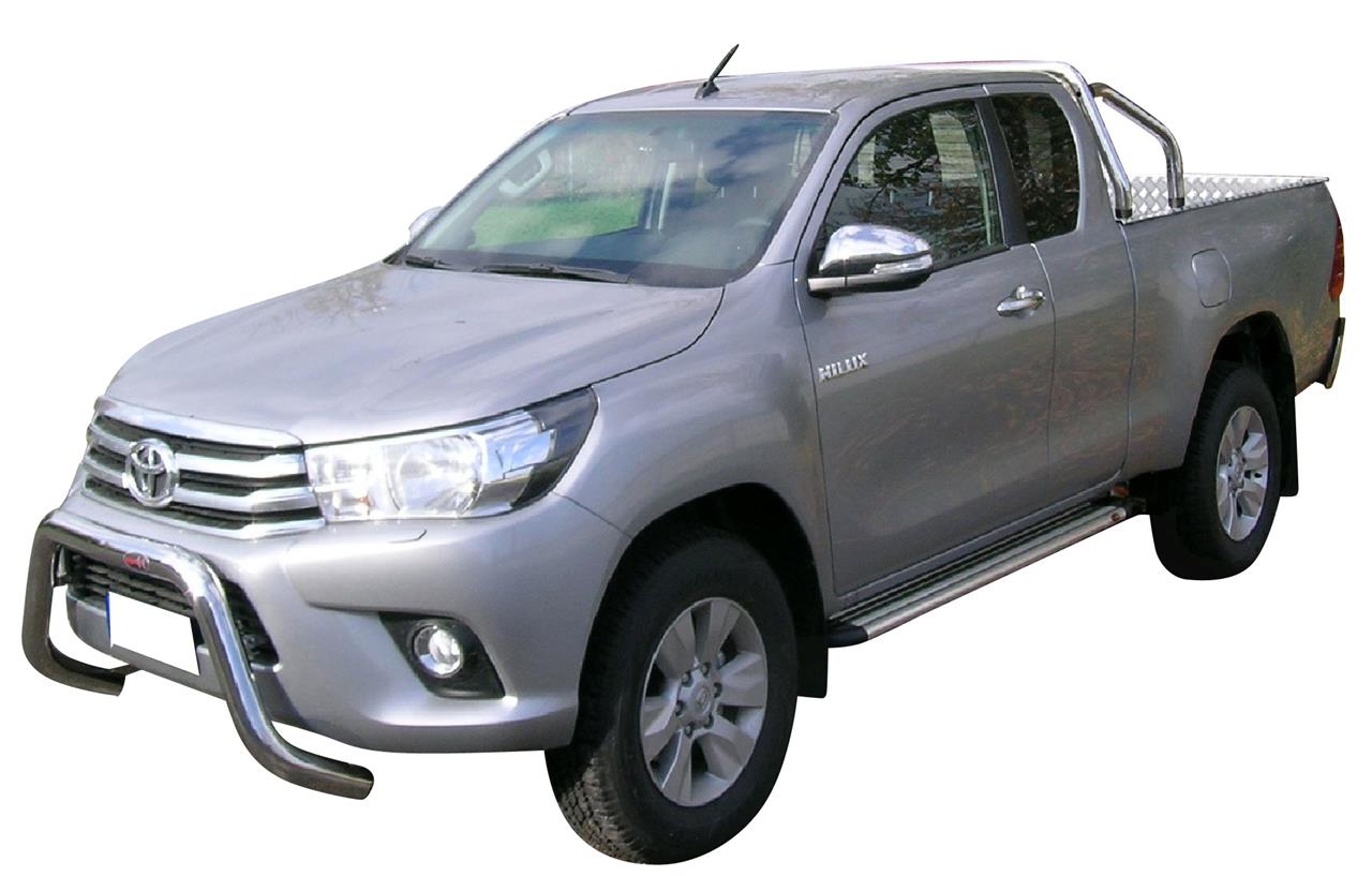 MARCHE PIEDS ALU S50 TOYOTA HILUX 2016+ EXTRA CABINE