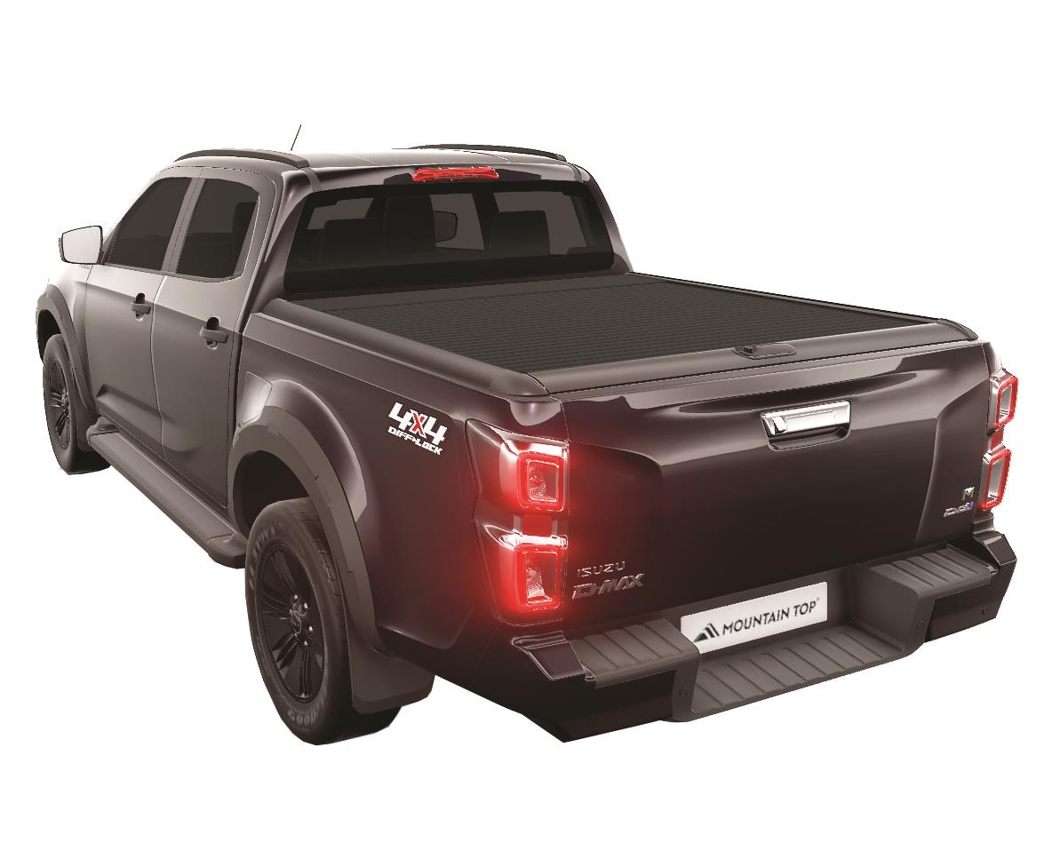 ROLL COVER NOIR MOUNTAIN TOP ISUZU DMAX 2020+ CREW CAB 
