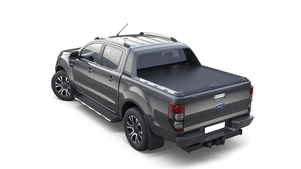 ROLL COVER MOUNTAIN TOP FORD RANGER 2012+ WILDTRAK SUPER CAB NOIR