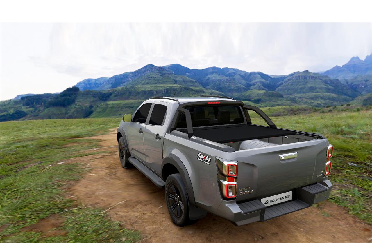 ROLL COVER NOIR ELECTRIQUE MOUNTAIN TOP ISUZU DMAX 2020+ SPACE CAB 